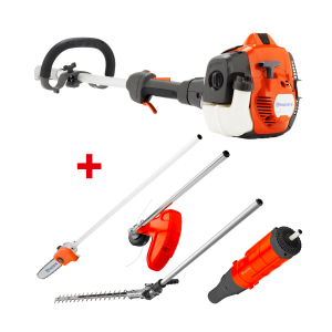 Комби двигател HUSQVARNA 525LK + Приставка  HUSQVARNA PAX1100 + Приставка HUSQVARNA HA860 +  HUSQVARNA BA101 + Приставка HUSQVARNA TA850