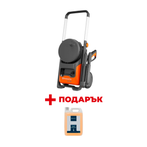 Водоструйка електрическа HUSQVARNA PW 350 + ПОДАРЪК: Почистващ препарат за автомобили HUSQVARNA 2.5л