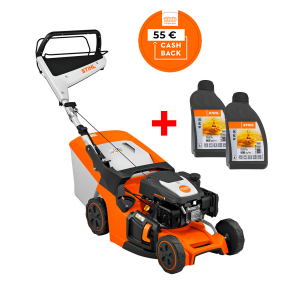 Бензинова косачка STIHL RM 443.3 Т + ПОДАРЪК: Масло двигателно STIHL 10W30 0.6л - 2бр. 