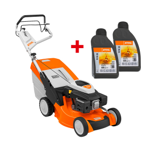 Бензинова косачка STIHL RM 650 T + ПОДАРЪК Масло двигателно STIHL 10W30 0.6л - 2 бр.