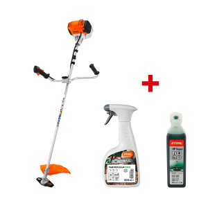 Моторна коса STIHL FS 131,1.4kW + ПОДАРЪЦИ Масло двутактово STIHL НР Super 0.100л + Почистващ препарат STIHL Varioclean Eco 500мл
