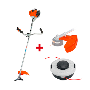 Моторна коса STIHL FS 261 + ПОДАРЪЦИ Глава за косене STIHL AutoCut 46-2 ф2.4мм + Предпазител за глава за косене STIHL 520мм
 