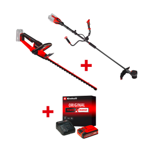 Акумулаторен храсторез EINHELL GP-CH 18/50 Li BL-Solo+Акумулаторна коса EINHELL GP-BC 36/430 Li BL-Solo+Стартов компплект Power X-Change 18 V/4,0 Ah PLUS на специална цена 4,99 €


