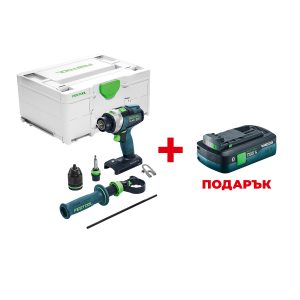 Акумулаторен ударен винтоверт FESTOOL TPC 18/4 I-Basic + ПОДАРЪК: Батерия акумулаторна FESTOOL BP 18 TBX 4 C-ASI
